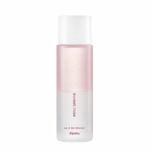 A'PIEU Двухфазное средство для снятия макияжа Mineral Lip&Eye Remover Sweet Rose(Large Volume) 250мл