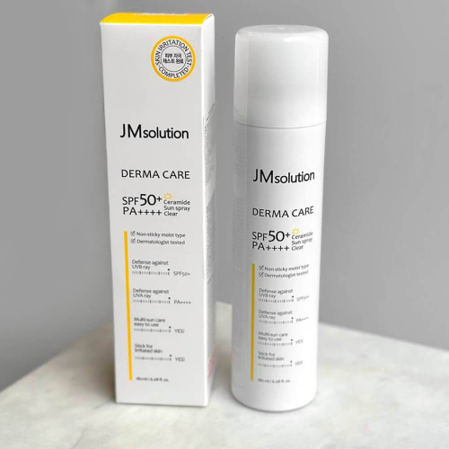 Легкий солнцезащитный спрей с церамидами  JMSolution Derma Care Sun Ceramide Spray SPF 50+ PA++++, 180 мл