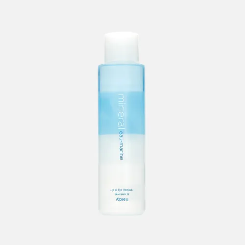 Двухфазное средство для снятия макияжа Mineral Lip&Eye Remover Eau-Marine(Large Volume) 250мл 250мл, Республика Корея