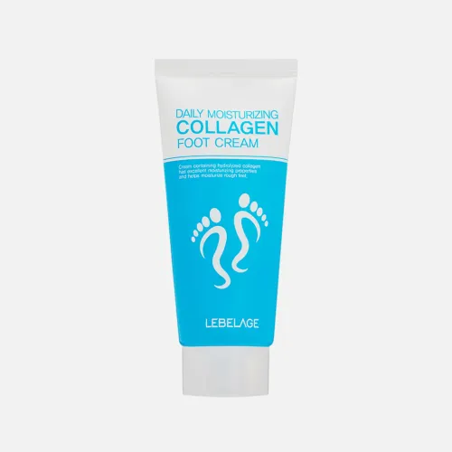  Увлажняющий крем для ног с коллагеном LEBELAGE DAILY MOISTURIZING COLLAGEN FOOT CREAM 100мл