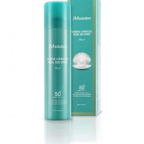 Солнцезащитный спрей с жемчугом JMsolution Marine Luminous Pearl Sun Protection Sun Spray SPF50+PA+++, 180мл