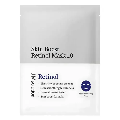 JMSOLUTION Маска для лица с ретинолом и 10 пептидами SKIN BOOST RETINOL MASK 1.0 30 мл