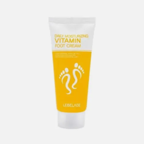 Увлажняющий крем для ног с витаминами LEBELAGE DAILY MOISTURIZING VITAMIN FOOT CREAM 100мл