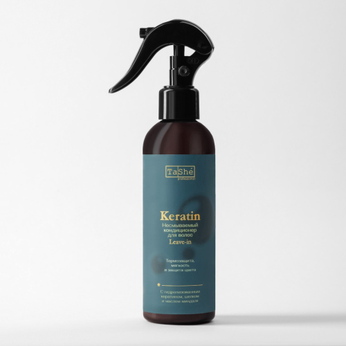 Несмываемый кондиционер для волос Tashe professional Keratin Leave-in conditioner for hair, 200 мл