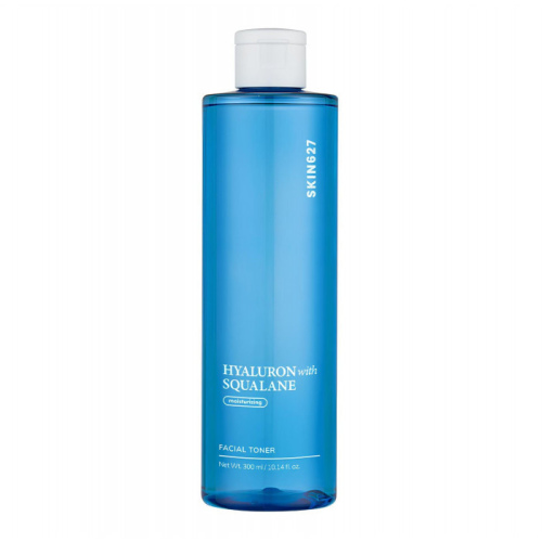 Тонер для лица  увлажняющий с гиалуроном и скваланом  SKIN627 Hyaluron With Squalane Moisturizing Facial Toner (300 мл)