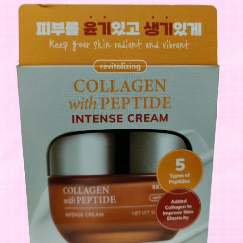 Крем для лица c коллагеном и пептидами SKIN627 Collagen With Peptide Intense Cream (50 мл)